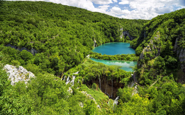 Картинка plitvice+lakes croati природа реки озера plitvice lakes