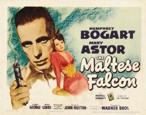 обоя the maltese falcon , 1941, кино фильмы, -unknown , другое, мальтийский, сокол, фильм, нуар, мелодрама, криминал, детектив, humphrey, bogart, mary, astor
