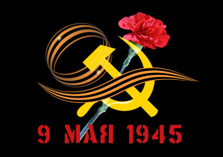 Картинка праздничные день+победы цветок георгиевская лента 9 мая гвоздика день победы