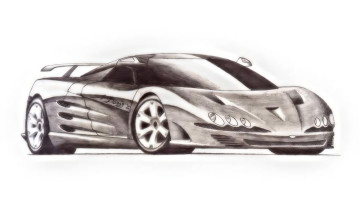 Картинка 295513 рисованное авто мото автомобиль