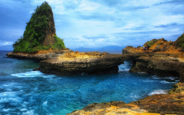 Картинка природа побережье море берег скалы камни
