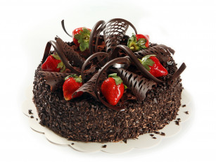 Картинка еда пирожные кексы печенье торт клубника