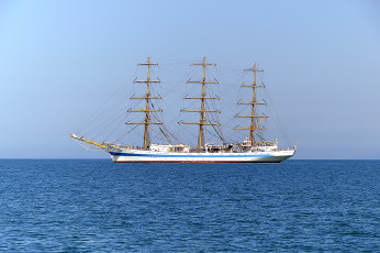 Картинка корабли парусники мачты