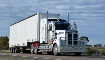 Картинка kenworth+t909 автомобили kenworth седельный грузовик тяжелый тягач