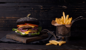 Картинка еда бутерброды +гамбургеры +канапе