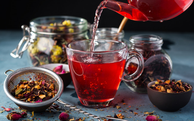 Обои картинки фото еда, напитки,  чай, цветочный, чай