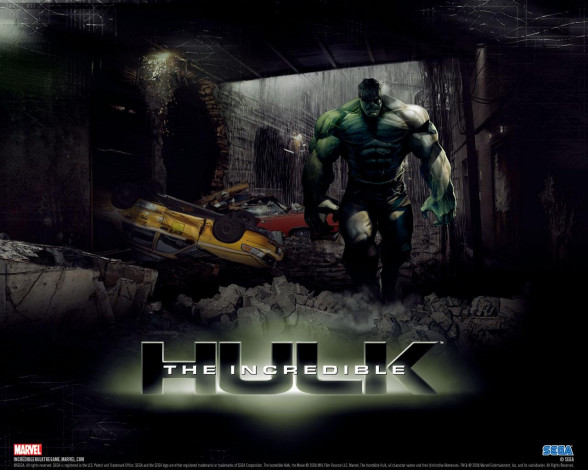 Обои картинки фото the, incredible, hulk, видео, игры