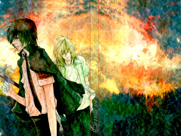 Обои картинки фото аниме, katekyo, hitman, reborn