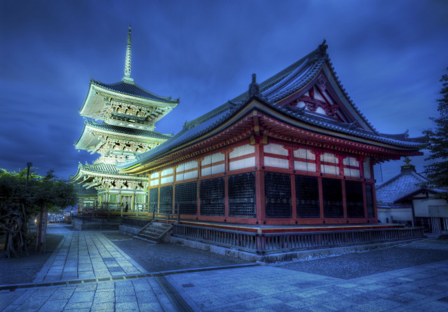 Обои картинки фото meditation, station, города, буддистские, другие, храмы, kyoto, japan