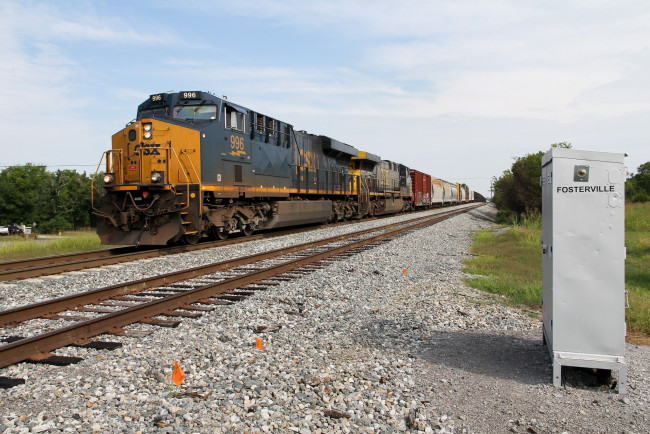 Обои картинки фото техника, поезда, железная, состав, локомотив, дорога, рельсы