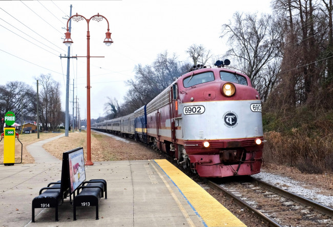 Обои картинки фото техника, поезда, состав, локомотив, дорога, железная, рельсы