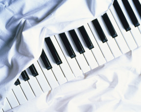 обоя музыка, -музыкальные инструменты, клавиши, ткань