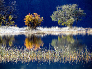 Картинка природа реки озера отражение река
