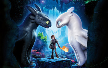 обоя мультфильмы, how to train your dragon,  the hidden world, how, to, train, your, dragon, the, hidden, world