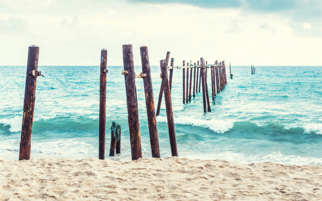 Обои картинки фото природа, побережье, sea, песок, море, blue, волны, лето, beach, seascape, wave, summer, пляж, sand
