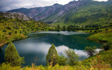 Картинка природа реки озера озеро