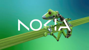 Картинка бренды nokia 2023 логотип лягушенок технологии