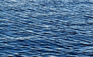 Картинка природа вода рябь волны синий