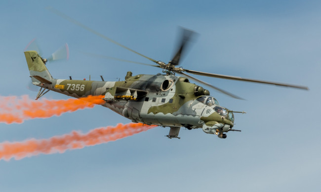 Обои картинки фото mi-24, авиация, вертолёты, вертушка