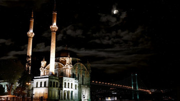 обоя города, стамбул , турция, мечеть