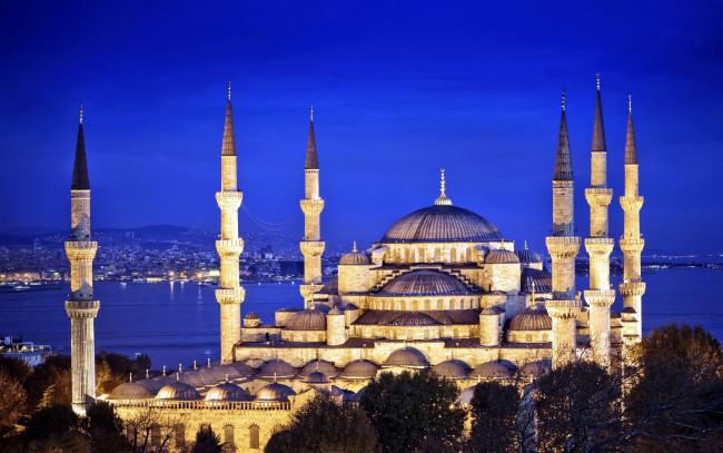 Обои картинки фото города, стамбул , турция, мечеть
