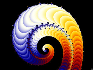 Картинка 3д+графика фракталы+ fractal цвет узор фон