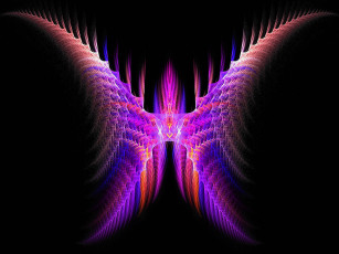 Картинка 3д графика fractal фракталы абстракция цвета узор