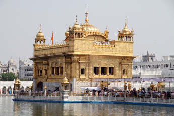 Картинка golden temple harmandir sahib города буддистские другие храмы india amritsar