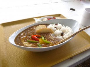 Картинка еда вторые блюда перец рис соус