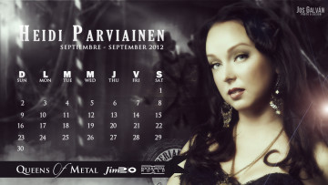 Картинка календари знаменитости рок хайди парвиайнен певица