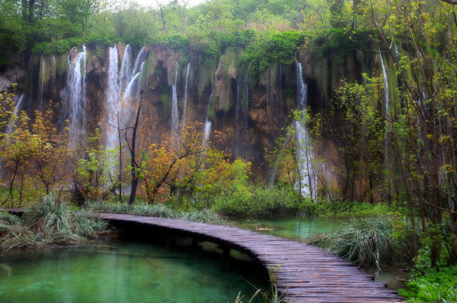 Обои картинки фото plitvice, lakes, national, park, хорватия, природа, водопады, водопад