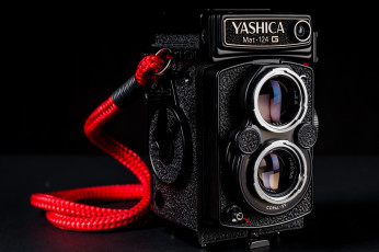 Картинка yashica+mat+124g бренды -+другое объектив фотокамера