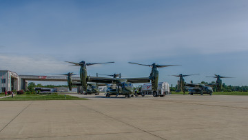 обоя bell boeing mv-22 osprey, авиация, другое, конвертоплан