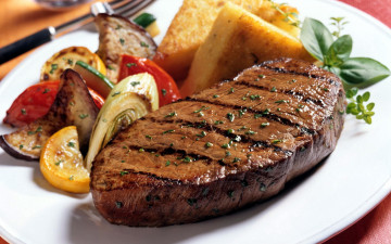 Картинка еда мясные+блюда стейк мясо