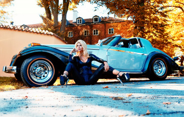 Картинка micaela+schaefer девушки micaela schaefer автомобиль лимузин авто латекс осень девушка модель брюнетка поза стройная бельё взгляд макияж