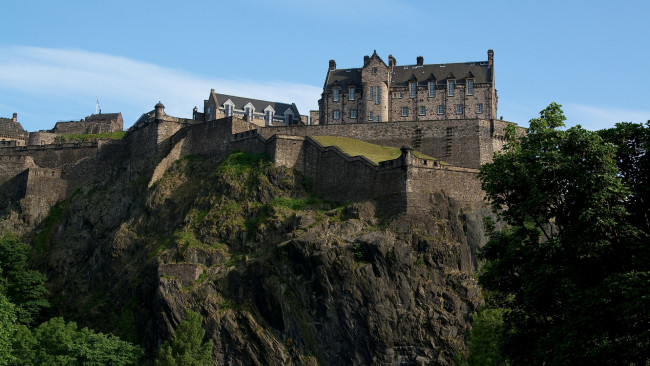Обои картинки фото города, эдинбург , шотландия, edinburgh, castle