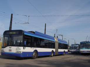 Картинка рижскй троллейбус техника троллейбусы