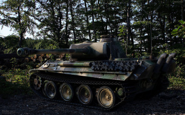 Картинка panther техника военная пантера германия средний танк