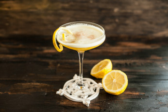 Картинка еда напитки +коктейль лимон цитрус коктейль