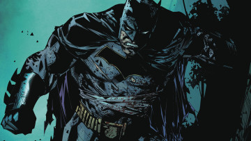 Картинка рисованное комиксы batman