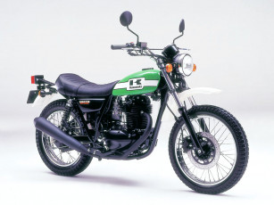 Картинка kawasaki 250tr lime мотоциклы