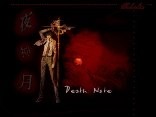обоя dn11, аниме, death, note