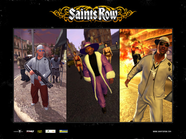 Обои картинки фото видео, игры, saint`s, row