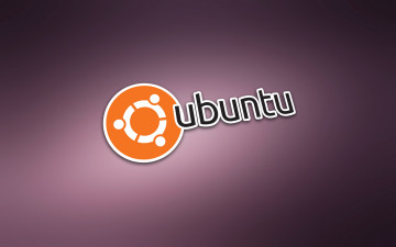 обоя компьютеры, ubuntu, linux, сиреневый