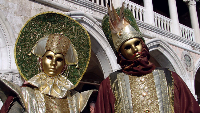Обои картинки фото разное, маски, карнавальные, костюмы, италия, карнавал, маска