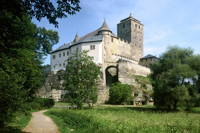 Обои картинки фото castle, kost, Чехия, города, дворцы, замки, крепости, замок