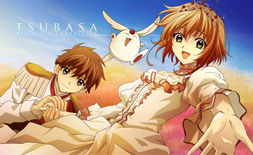 Картинка аниме tsubasa+reservoir+chronicles фон взгляд девушки