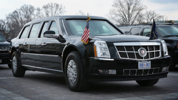 обоя cadillac one barack obama`s new presidential limousine 2009, автомобили, выставки и уличные фото, 2009, limousine, presidential, new, obama, barack, one, cadillac