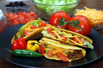 Картинка еда блины +оладьи мексиканская кухня блинчики такос начинка