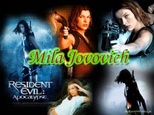 Картинка mila jovovich кино фильмы resident evil apocalypse